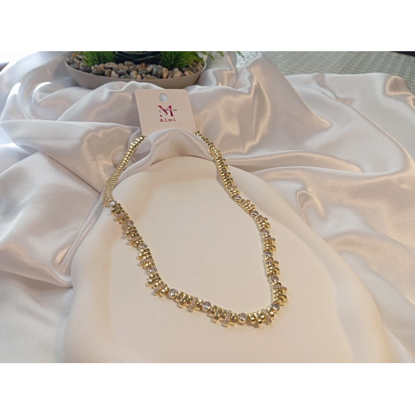 Özel Seri 14 K Kaplama Gerdanlık