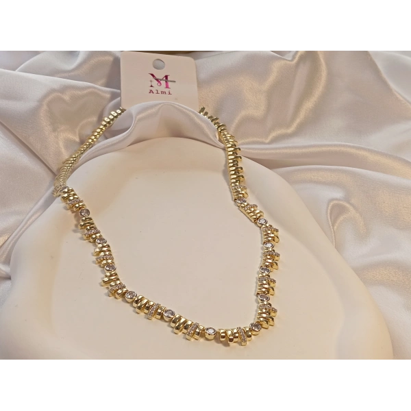 Özel Seri 14 K Kaplama Gerdanlık