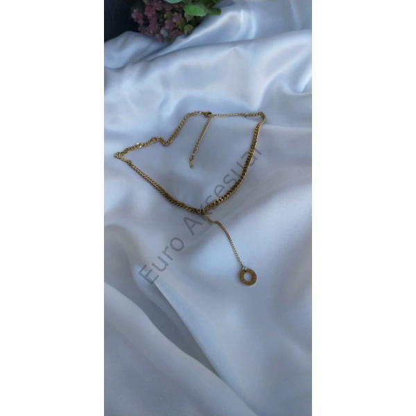 Roma Rakamlı Zincir Kolye