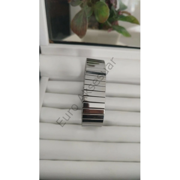 Silver İtalyan Esnek Bileklik