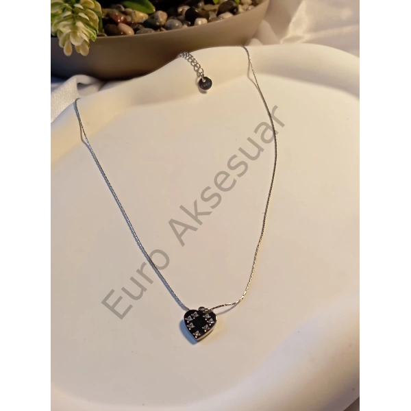 SİLVER MİNİMAL ÇELİK KOLYE