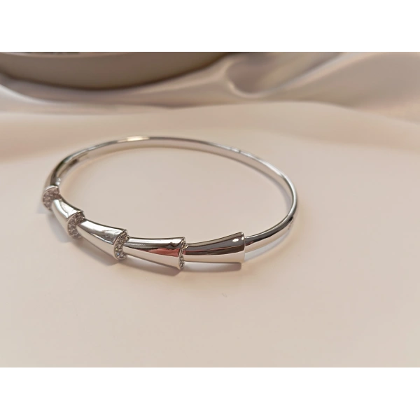 Silver Renk Xuping Jewelry Timsah Sırtı Vip Kelepçe