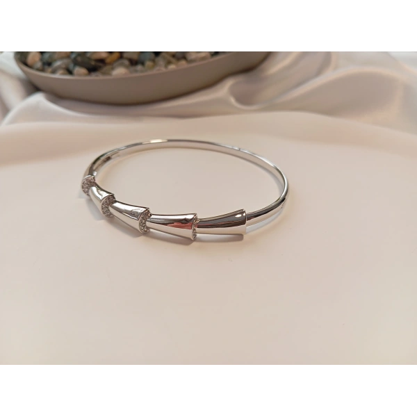 Silver Renk Xuping Jewelry Timsah Sırtı Vip Kelepçe