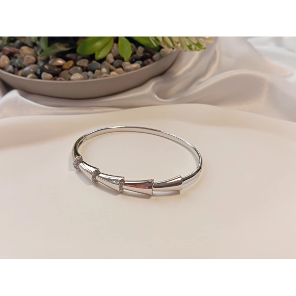 Silver Renk Xuping Jewelry Timsah Sırtı Vip Kelepçe