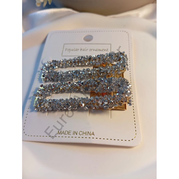 TAŞLI DİKDÖRTGEN PENS TOKA SETİ