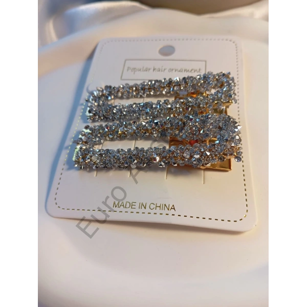 TAŞLI DİKDÖRTGEN PENS TOKA SETİ