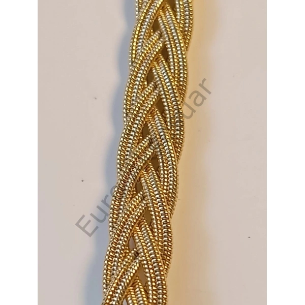 Vip Örgü Detaylı Bileklik 14 K