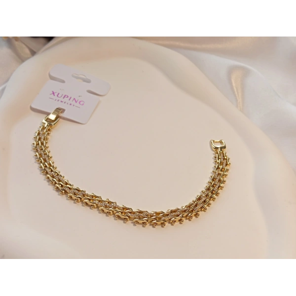 Xuping Jewelry Vip Bileklik - 14 K Kaplama
