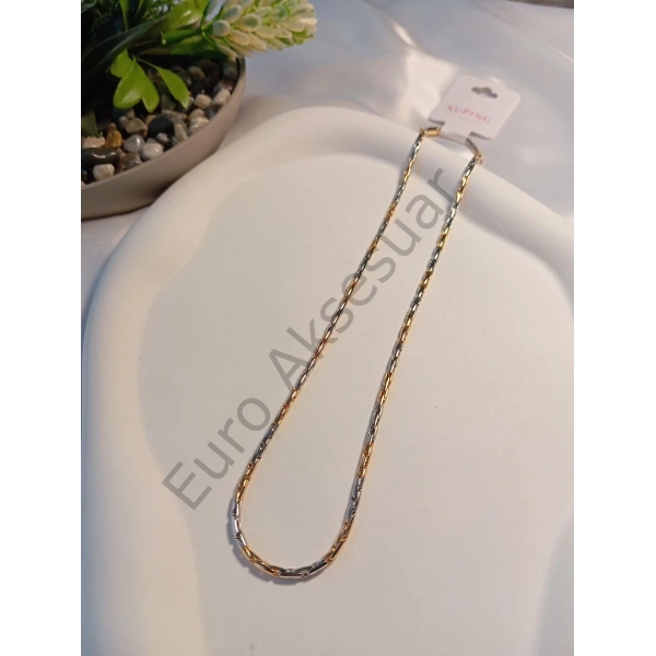 Xuping Üç Renkli Zincir Kolye