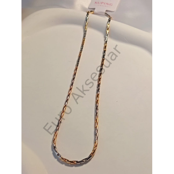 Xuping Üç Renkli Zincir Kolye