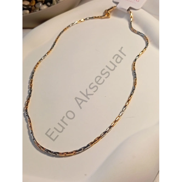 Xuping Üç Renkli Zincir Kolye