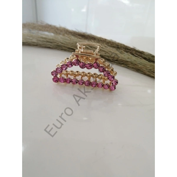 Zirkon Taşlı Mandal Toka