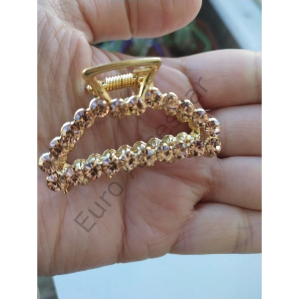 Zirkon Taşlı Mandal Toka