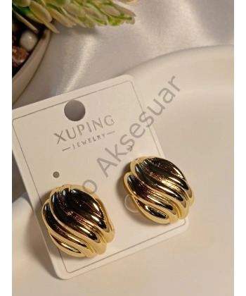 14 K Kaplama Vip Küpe