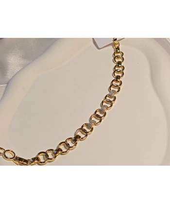 Halka Detaylı Zirkon Taşlı Xuping Jewelry Vip Bileklik 17-19 cm