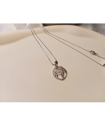 Xuping Jewelry Gümüş Renk Hayat Ağacı Kolye - 45 cm