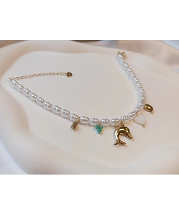 Euro Aksesuar Çelik 14 Ayar Altın Kaplama Sıralı Kalp ve Zirkon Taşlı Halhal (21-27 cm)