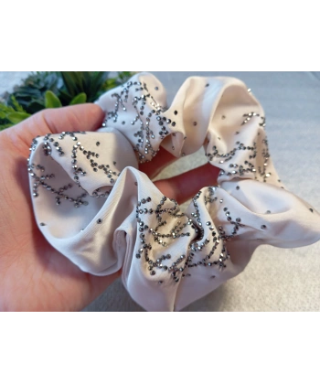 Euro Aksesuar Premium Kristal Yoğun Taş İşlemeli Saten Simit Toka