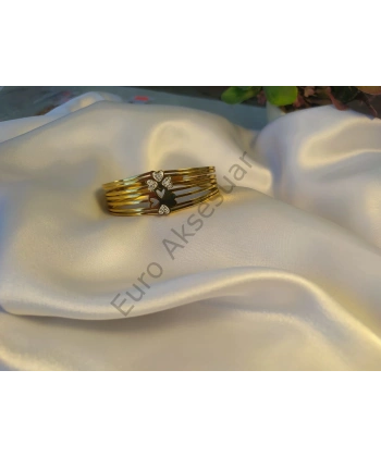 Çiçek Detaylı Çelik Kelepçe