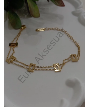 Gold Çelik Bileklik .