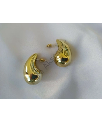 Gold Renk Damla Küpe