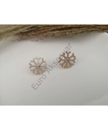 Kar Tanesi Çelik Küpe