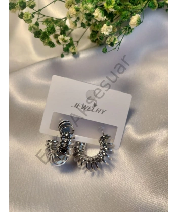 Kıvrımlı VIP Küpe