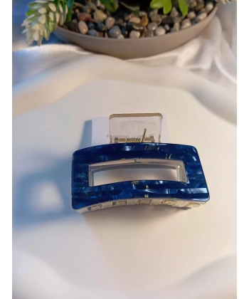 LACİVERT KEMİK MODEL MANDAL TOKA