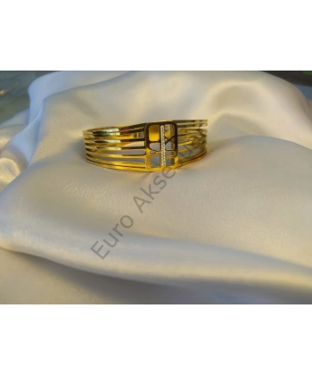 Roma Rakamı Detaylı Çelik Kelepçe