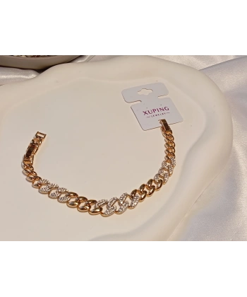 Rose Renk Xuping Jewelry Bileklik 17-19 cm