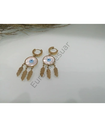 Rüya Kapanı Figürlü Çelik Küpe