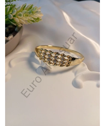 Vip Taş Detaylı Kelepçe Bileklik