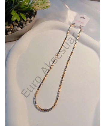 Xuping Üç Renkli Zincir Kolye