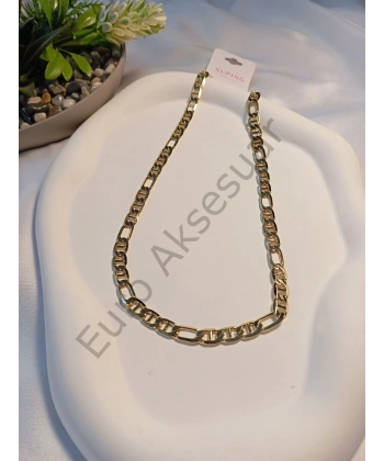 Xuping Zincir Detaylı Kolye 14 K
