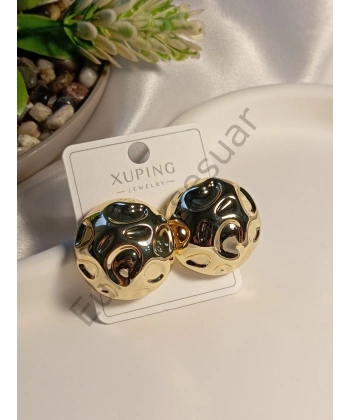 Yuvarlak Büyük Boy Vip Küpe