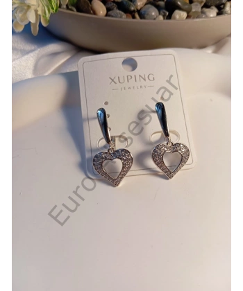 ZİRKON TAŞLI KJALP DETAYLI VIP KÜPE