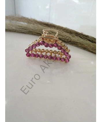 Zirkon Taşlı Mandal Toka