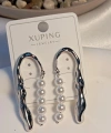 Silver İncili Xuping Jewelry VIP Küpe