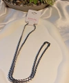 Gümüş Renk Zincir Detay Xuping Jewelry Kolye 60 cm