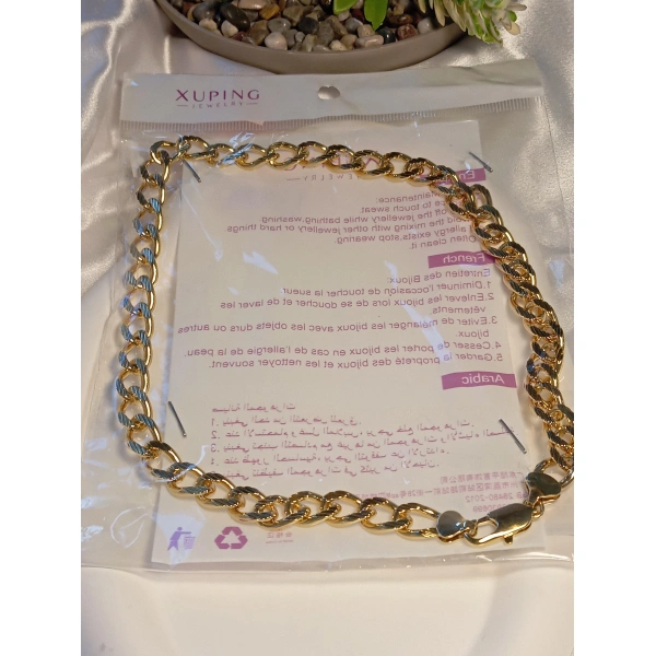 14 K Zincir Detaylı Vip Xuping Jewelry Kolye