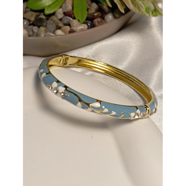 Mavi Mineli Vip Bilezik