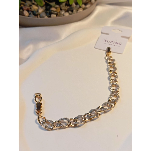 Rose Zirkon Taşlı Xuping Jewelry Vip Bileklik