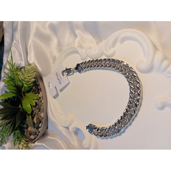 Gümüş Renk Erkek Bileklik - Xuping Jewelry