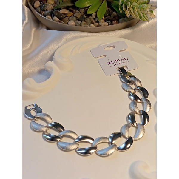 Xuping Jewelry Gümüş Renk Vip Veronica Bileklik