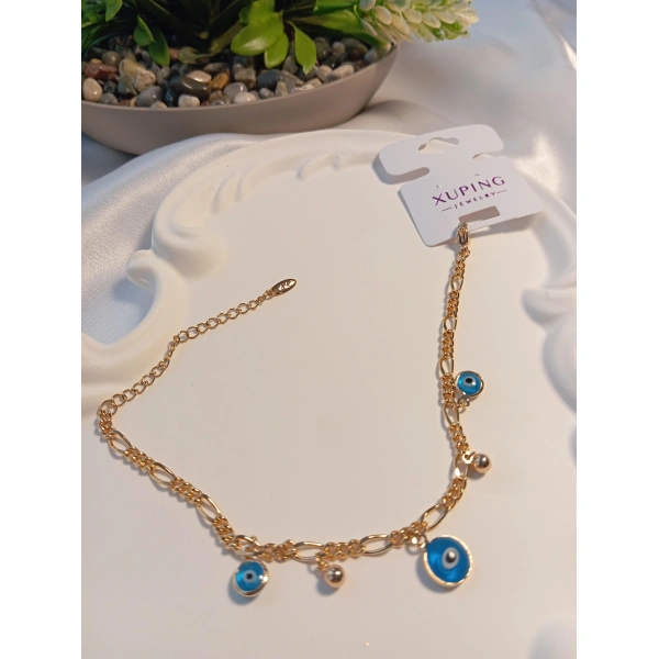 Nazar Boncuğu Detaylı Xuping Halhal