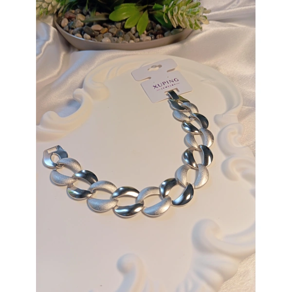 Xuping Jewelry Gümüş Renk Vip Veronica Bileklik