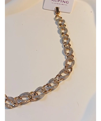 Rose Zirkon Taşlı Xuping Jewelry Vip Bileklik
