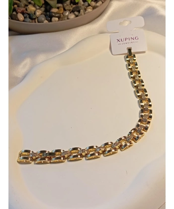 Zirkon Taşlı Kare Xuping Jewelry Vip Bileklik