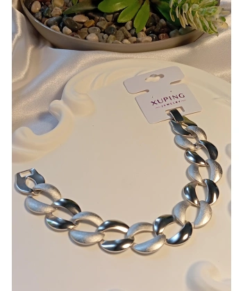 Xuping Jewelry Gümüş Renk Vip Veronica Bileklik