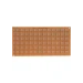 5x10cm Delikli Bakır Plaket
